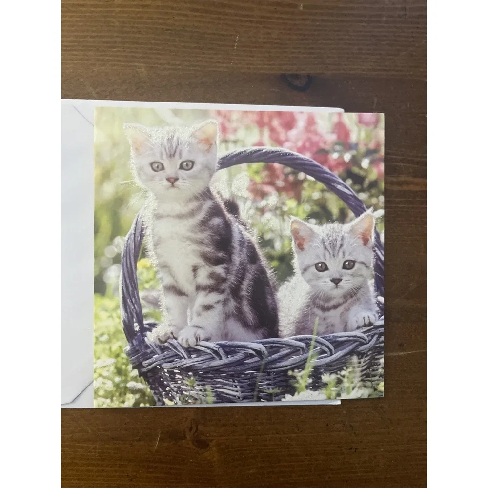 Lot of 8 Miscellaneous‎ Cat Greeting Cards